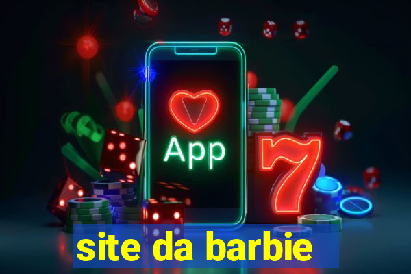 site da barbie - jogos